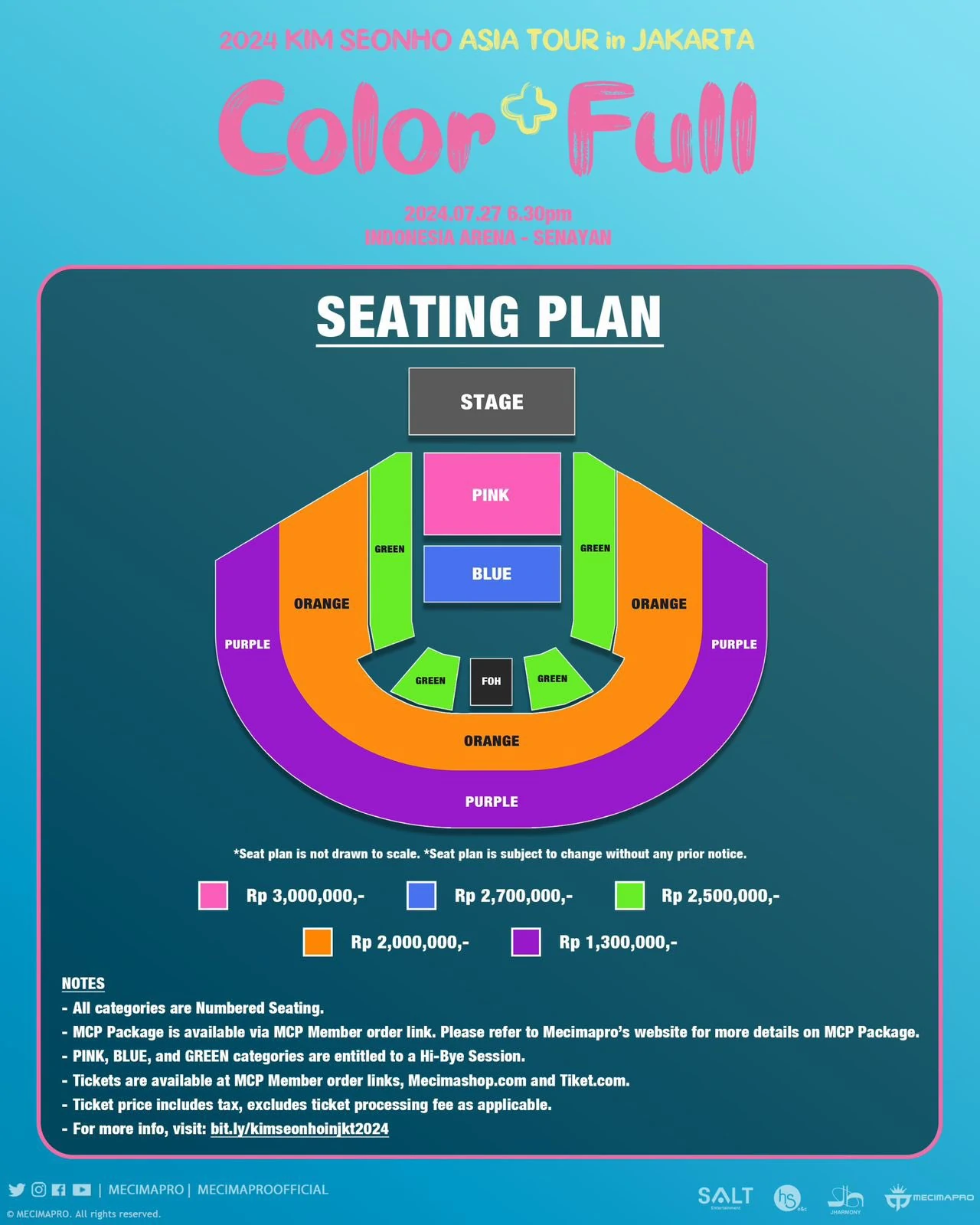 Fanmeeting Kim Seon Ho ‘COLORFULL’ di Jakarta Patok Harga Tiket Termahal 3 Jutaan