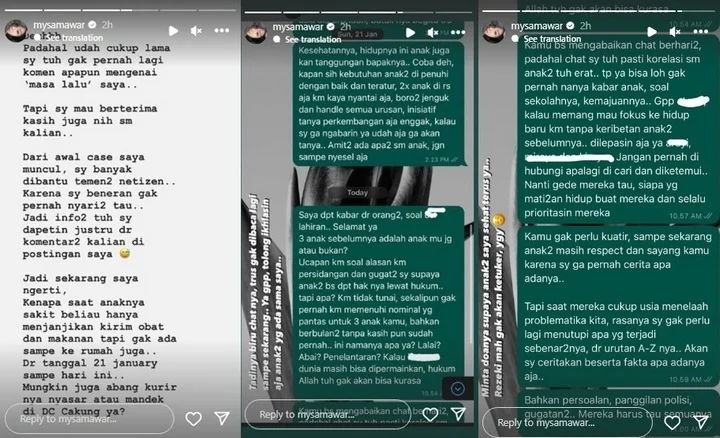 Mawar AFI Spill Chat WhatsApp ke Steno Ricardo Eks Suami