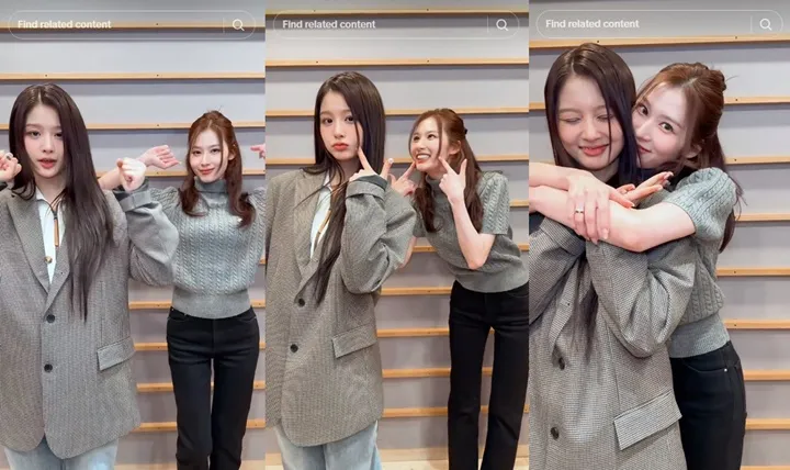 Sana TWICE dan Sullyoon NMIXX Bak Ibu-Anak kala Dance Bareng
