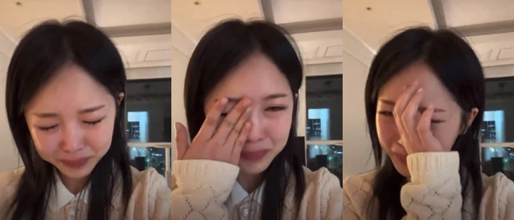 Penyanyi Meenoi Picu Khawatir usai Live Sambil Nangis-Nangis