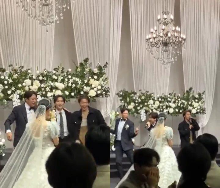 Super Junior Reuni dengan Kangin di Acara Pernikahan Manajer Yongsun