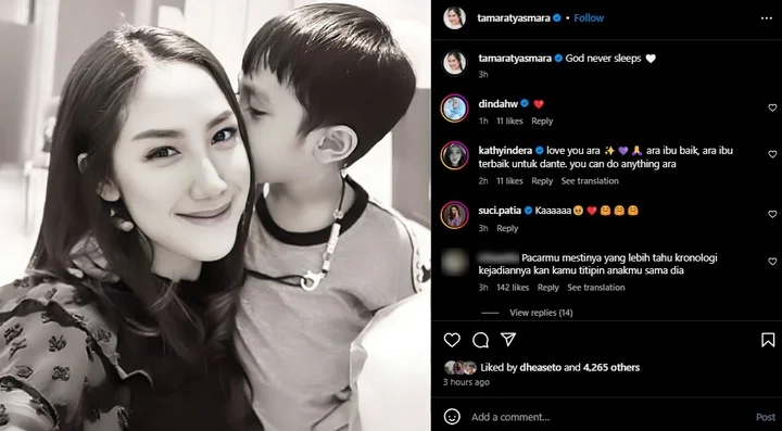 Tamara Tyasmara Kenang Mendiang Anak