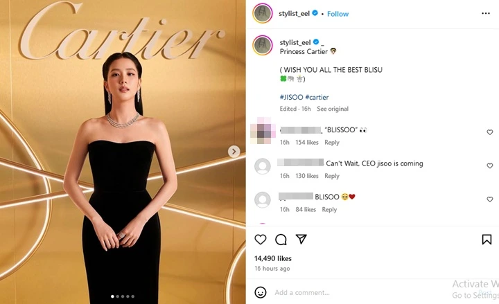 Stylist Jisoo BLACKPINK Diduga Bocorkan Nama Agensi Baru Sang Idol