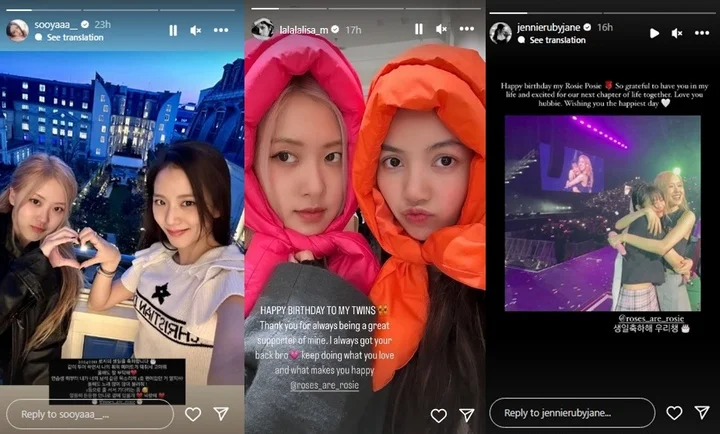Rose BLACKPINK Rayakan Ultah