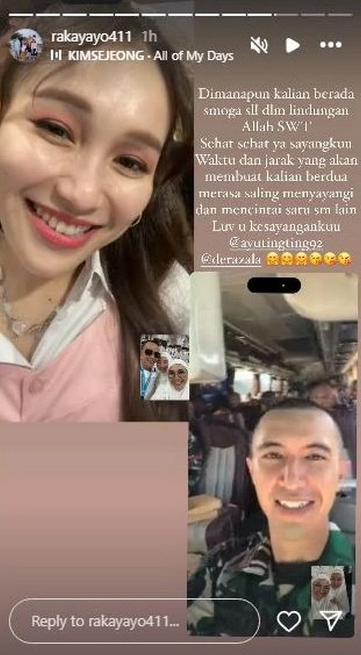 Ayu Ting Ting Didoakan Calon Mertua