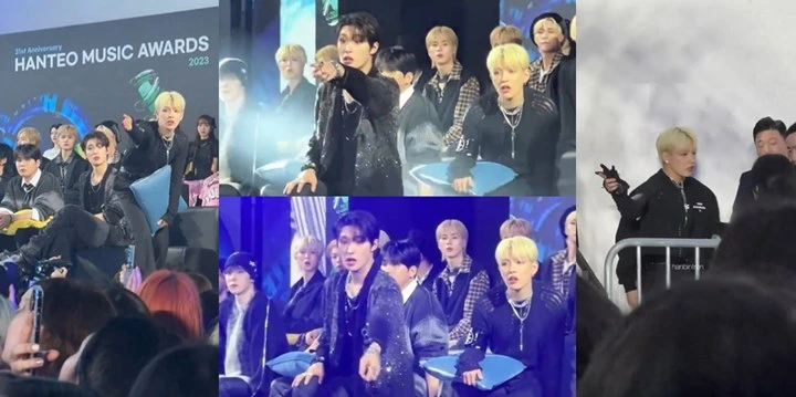 Hongjoong dan Mingi ATEEZ Viral usai Bantu Atasi Kekacauan di Hanteo Music Awards 2023
