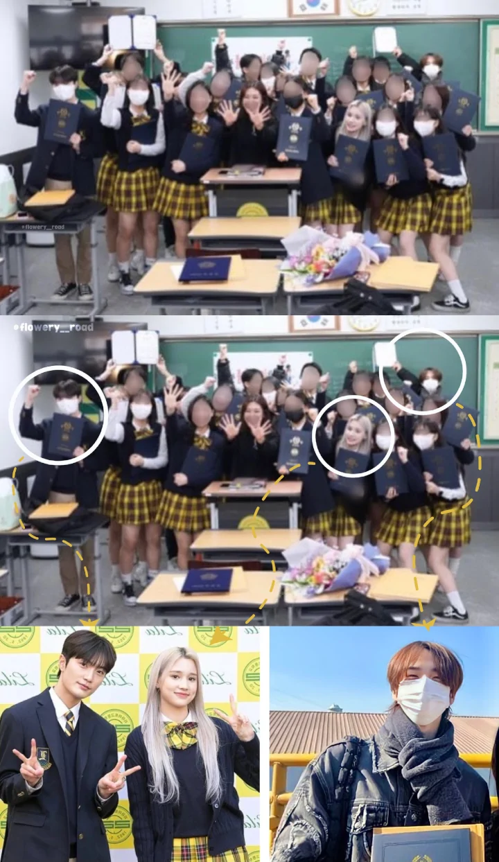 Huening Bahiyyih Kep1er dan Shinyu TWS Ternyata Teman Satu Kelas di SMA