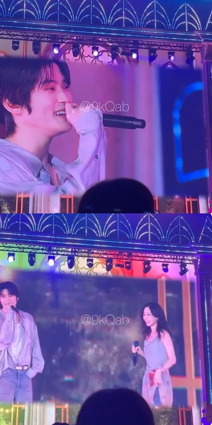 Jaehyun NCT Salting saat Tatap-tatapan dengan Taeyeon SNSD di SMTOWN 2024