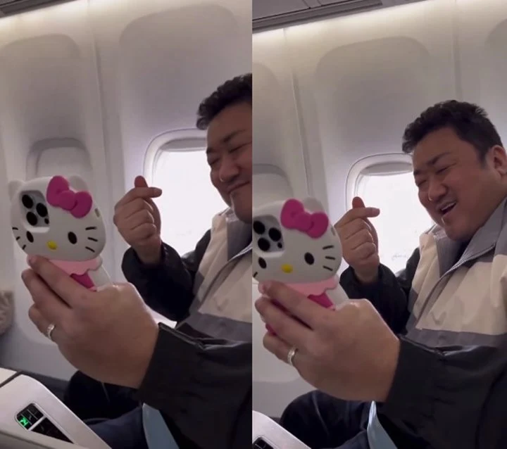 Ma Dong Seok Pakai Casing Ponsel yang Ingatkan pada Jungkook BTS