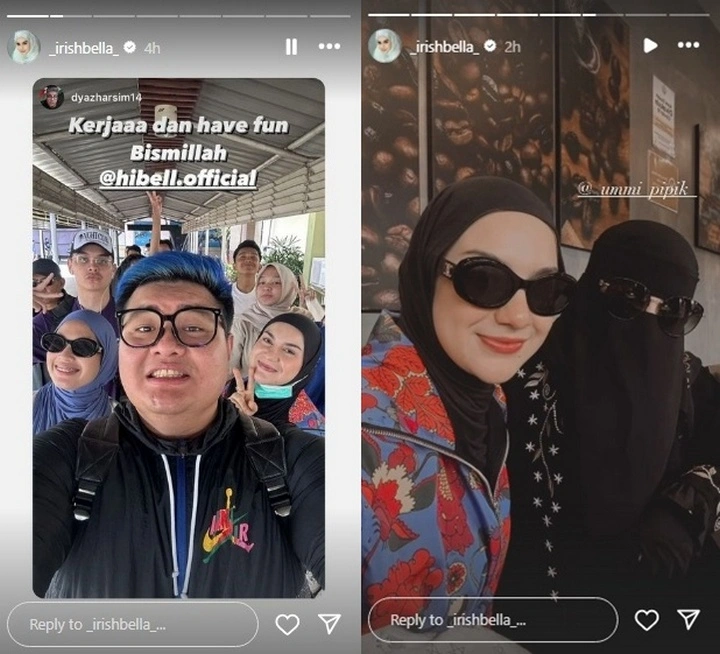 Irish Bella Fokus Kerja Bareng Umi Pipik