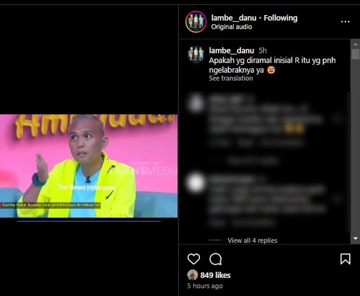 Rizky Billar dan Rezky Aditya Terseret Ramalan Artis Inisial R Bakal Cerai