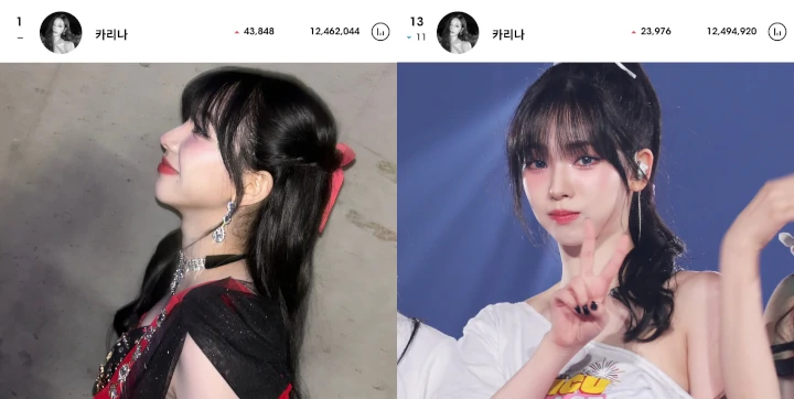 Karina aespa Terima Respons Beda di IG dan Bubble Pasca Dikonfirmasi Pacari Lee Jae Wook