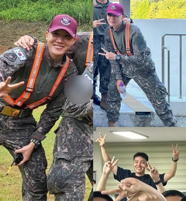 J-Hope BTS Tampil Beda dengan Rambut Makin Panjang di Foto Wamil Terbaru
