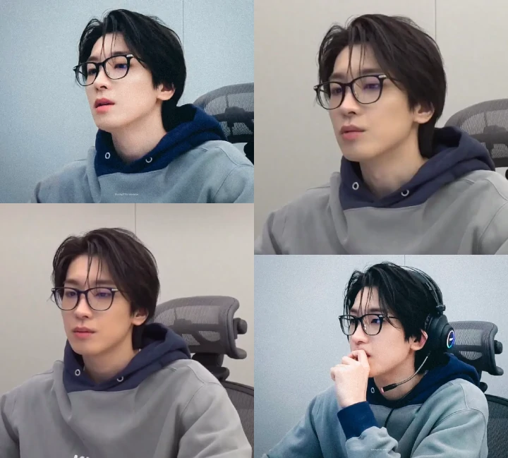 Wonwoo SEVENTEEN Viral Cuma Gara-Gara Live dengan Rambut Gondrong dan Berkacamata