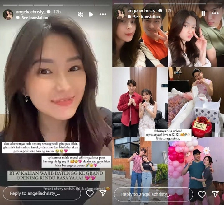Reaksi Pacar Victor Agustino Soal Gimmick