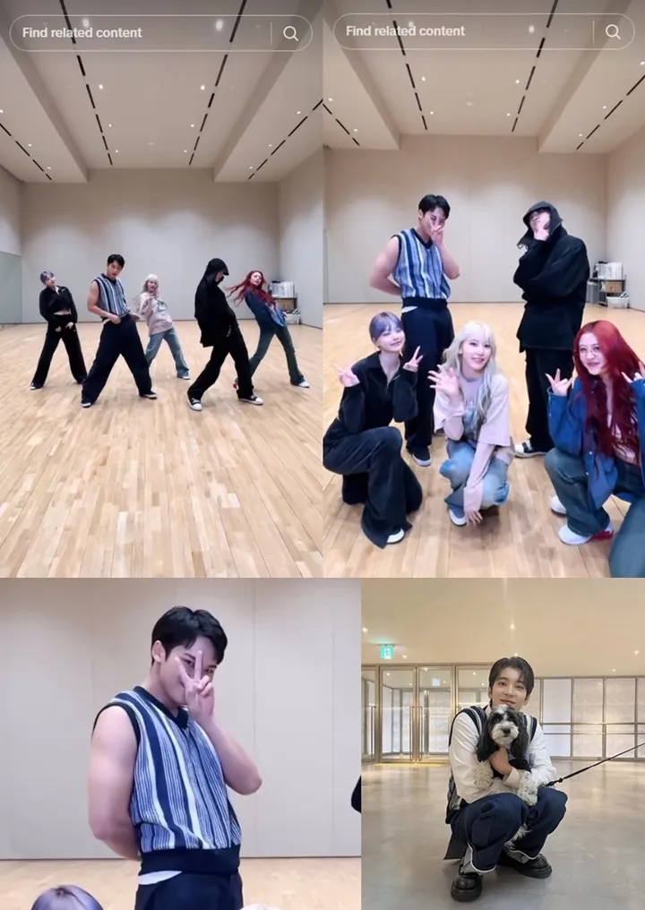 Outfit Mingyu SEVENTEEN Bikin Salfok kala Dance Challenge Bareng LE SSERAFIM
