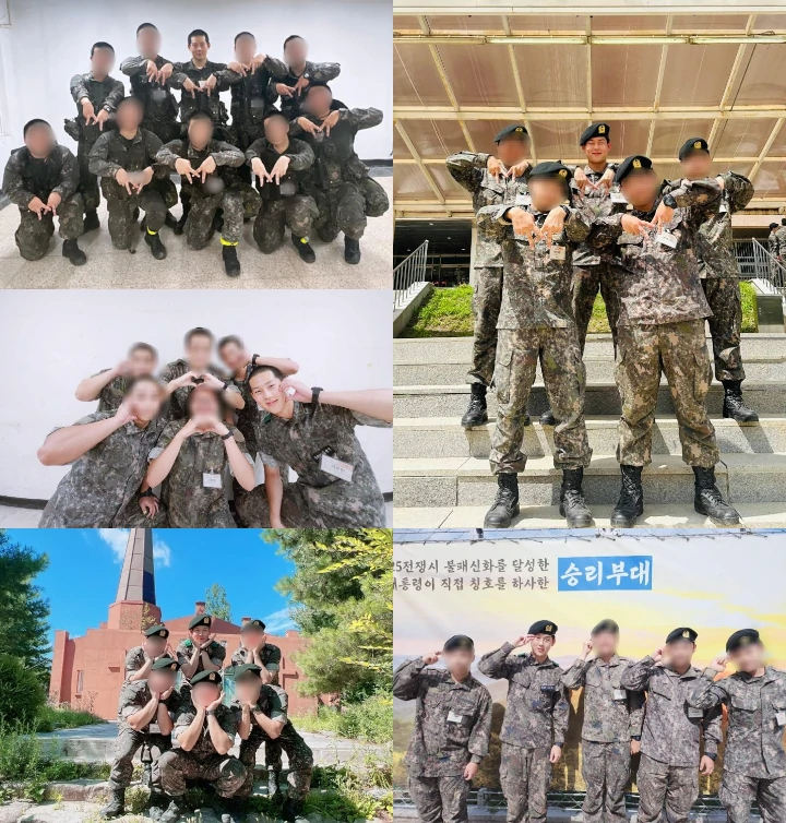 Joohoney Monsta X Buat Tentara Lain Jadi Monbebe di Foto Wamil Terbaru