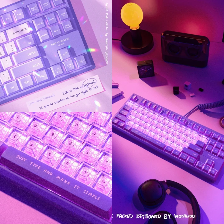 Wonwoo SEVENTEEN Rancang Keyboard Cantik yang Harganya Bikin Syok