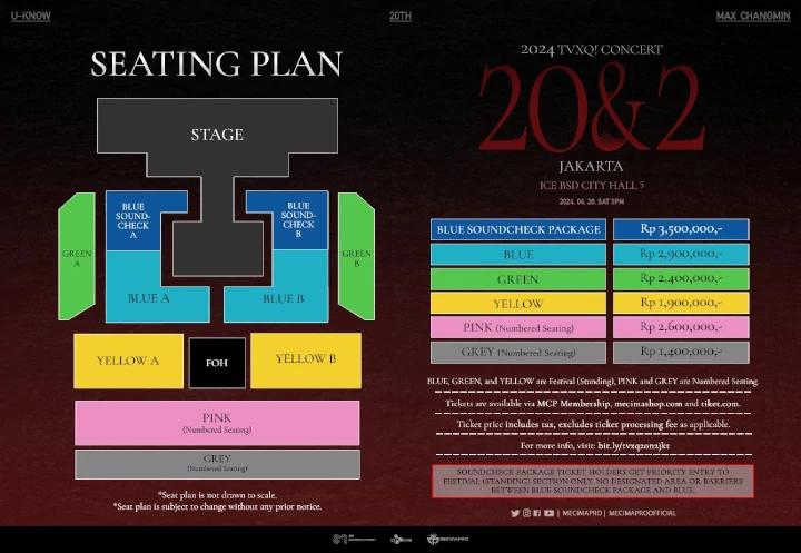 TVXQ Akhirnya Rilis Harga Tiket Konser \'20&2\' Jakarta Mulai dari 1 Jutaan