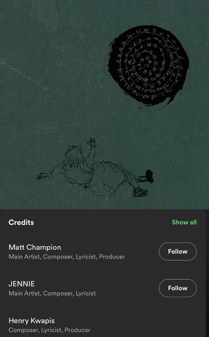 Lagu Kolab Jennie BLACKPINK dan Matt Champion Disebut Cocok Jadi Teman