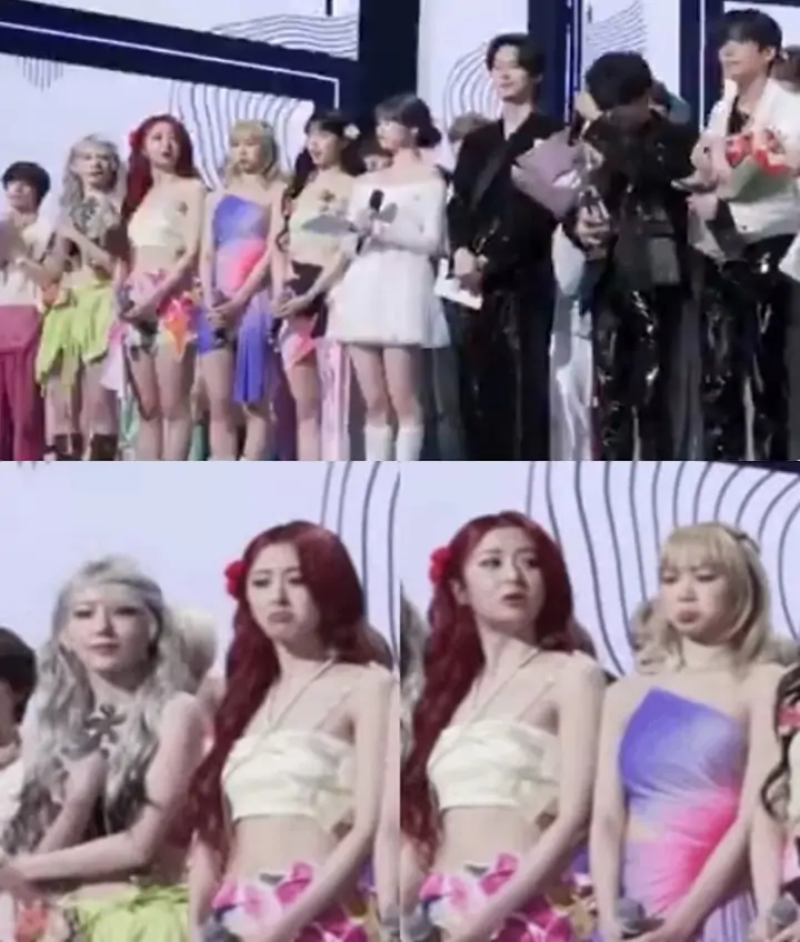 LE SSERAFIM Mewek setelah Dikalahkan CRAVITY di \'Music Bank\'