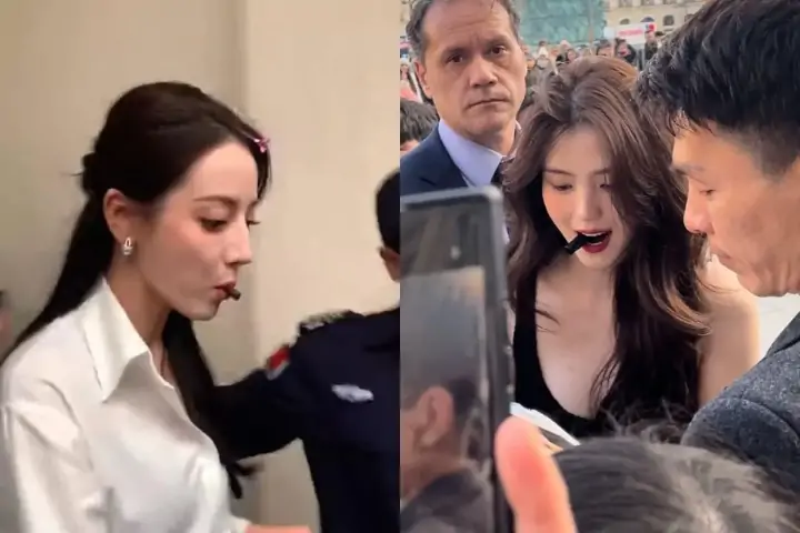 Dilraba Dilmurat Tuai Reaksi Beda saat Diduga Tiru Aksi Han So Hee Gigit Spidol