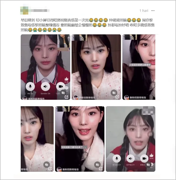 Jinni Eks NMIXX Tuai Kecaman Akibat Sibuk Sendiri saat Fansign Call