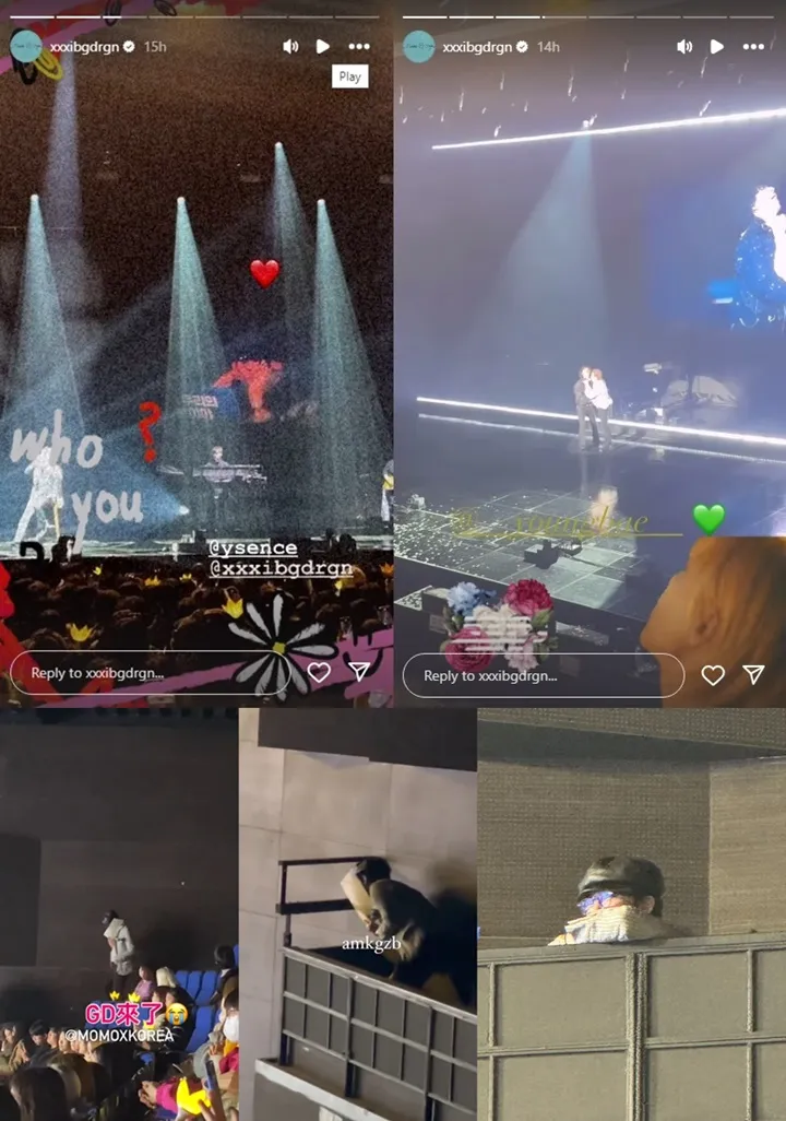 Aksi G-Dragon dan Taeyang BIGBANG di Fanmeeting Daesung Sungguh Kontras