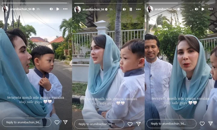Arumi Bachsin Ikut Rasakan Gempa yang Terjadi di Tuban