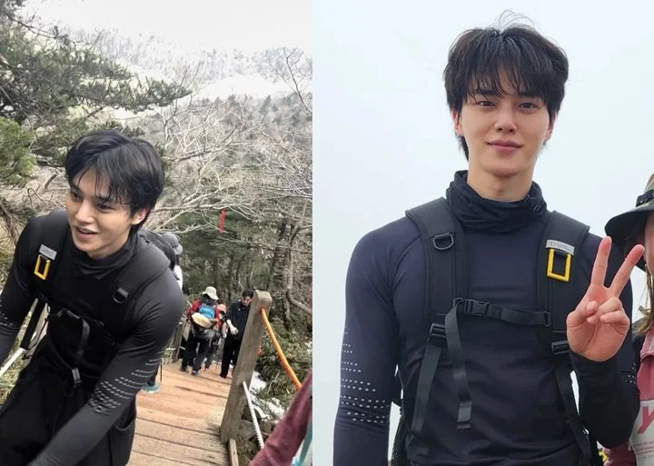 Song Kang Viral Berkat Wajah Capeknya setelah 9 Jam Hiking