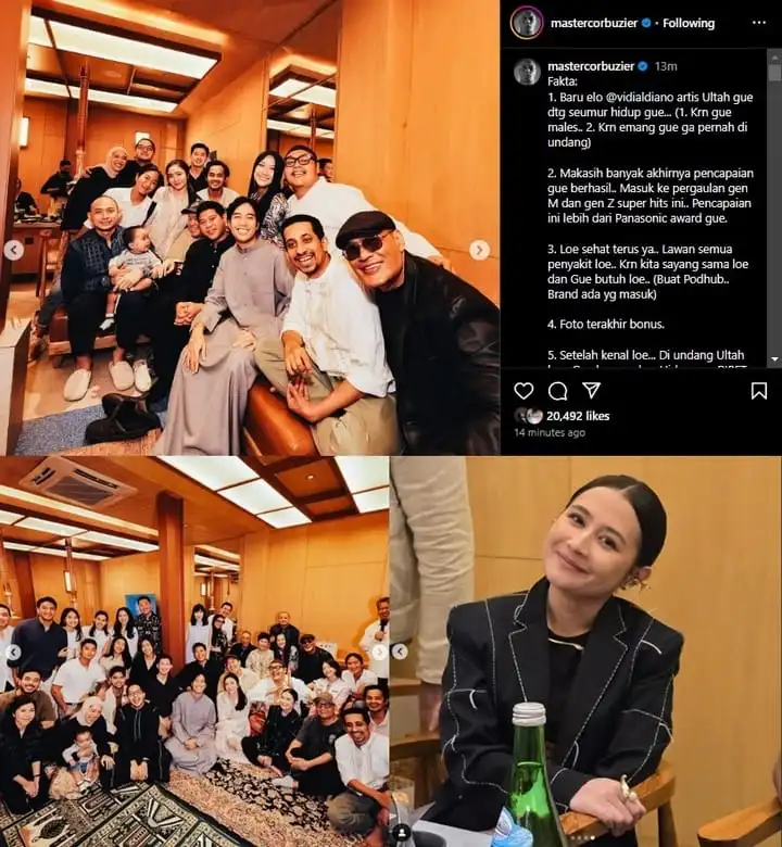 Vidi Aldiano Rayakan Ultah