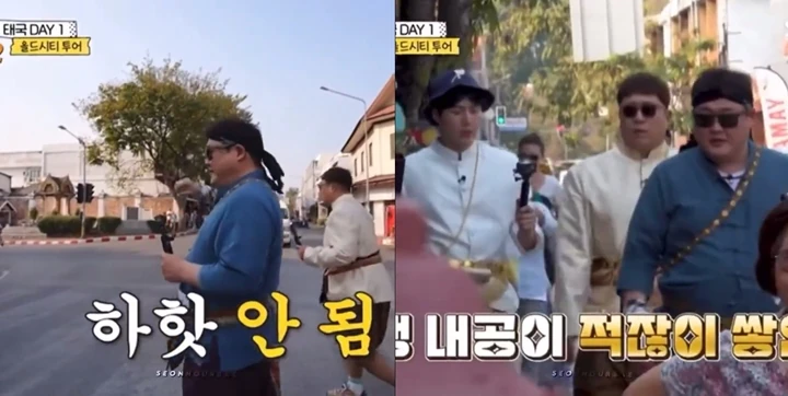 Kim Seon Ho Panik Lihat Moon Se Yoon Nyebrang Jalan Ala Orang Indonesia di \'Eating Brothers 2\'