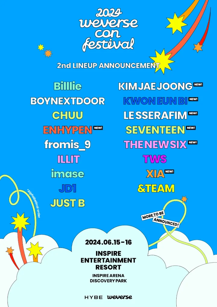 SEVENTEEN hingga ENHYPEN Disambut Heboh Masuk Line Up Weverse Con 2024