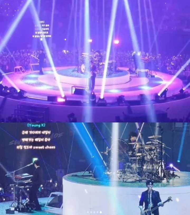 Prompter Konser DAY6 Curi Salfok Gara-Gara Ukuran Raksasa