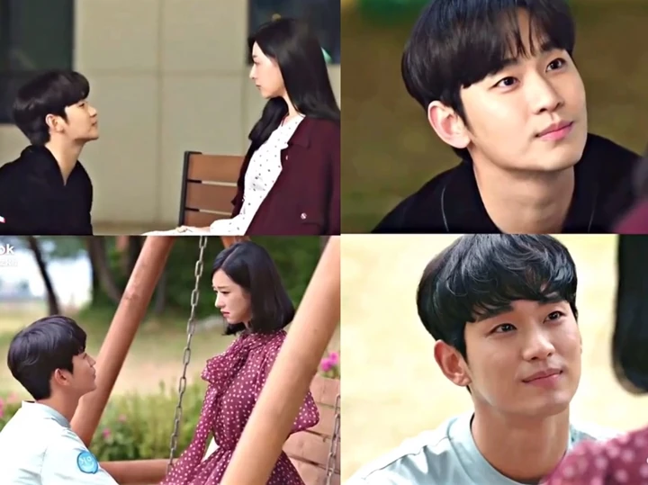 Momen Kim Soo Hyun Tatap Cinta Kim Ji Won di \'Queen Of Tears\' Mirip \'It\'s Okay to Not Be Okay\'