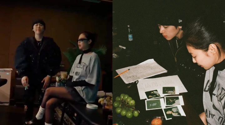 Jennie BLACKPINK dan Zico Asyik Joget Bareng kala Bocorkan Lagu Kolab
