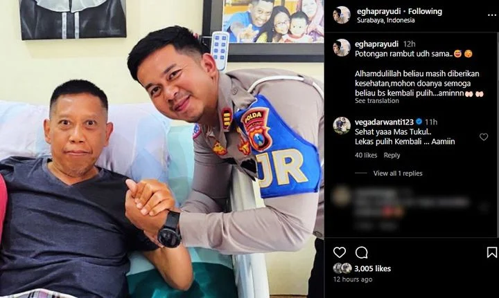 Vega Darwanti Doakan Kesembuhan Tukul Arwana