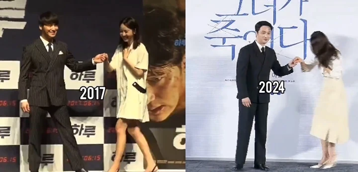 Cara Byun Yo Han Genggam Tangan Shin Hye Sun di Jumpa Pers \'She Died\' Persis Era \'A Day\'