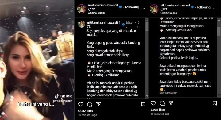 Nikita Mirzani Spill Bukti Diperalat