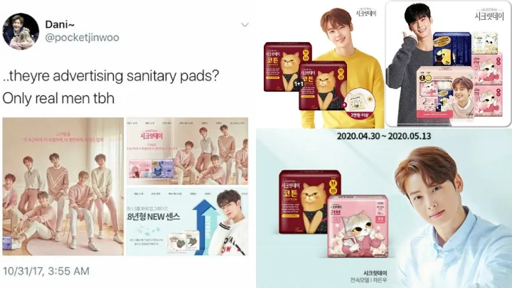 Cha Eunwoo Ikut Terseret lantaran ATEEZ Diduga Jadi Model Iklan Pembalut