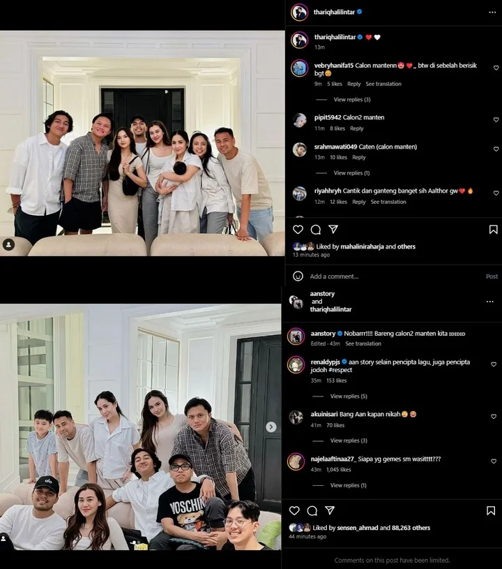 Thariq Halilintar dan Aaliyah Massaid Kunjungi Baby Lily Ramai Disebut Calon Manten