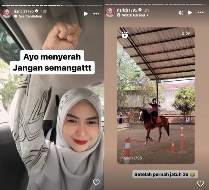 Ria Ricis Pajang Meme usai Disebut Siap Mental Jelang Sidang Putusan Cerai