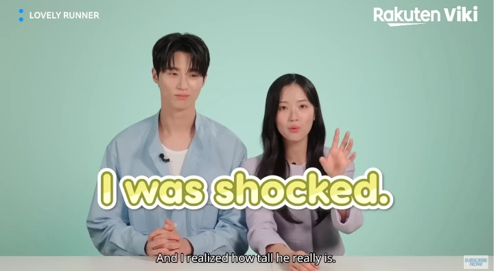 Kim Hye Yoon Syok Lihat Tinggi Badan Byeon Woo Seok di Lokasi \'Lovely Runner\'