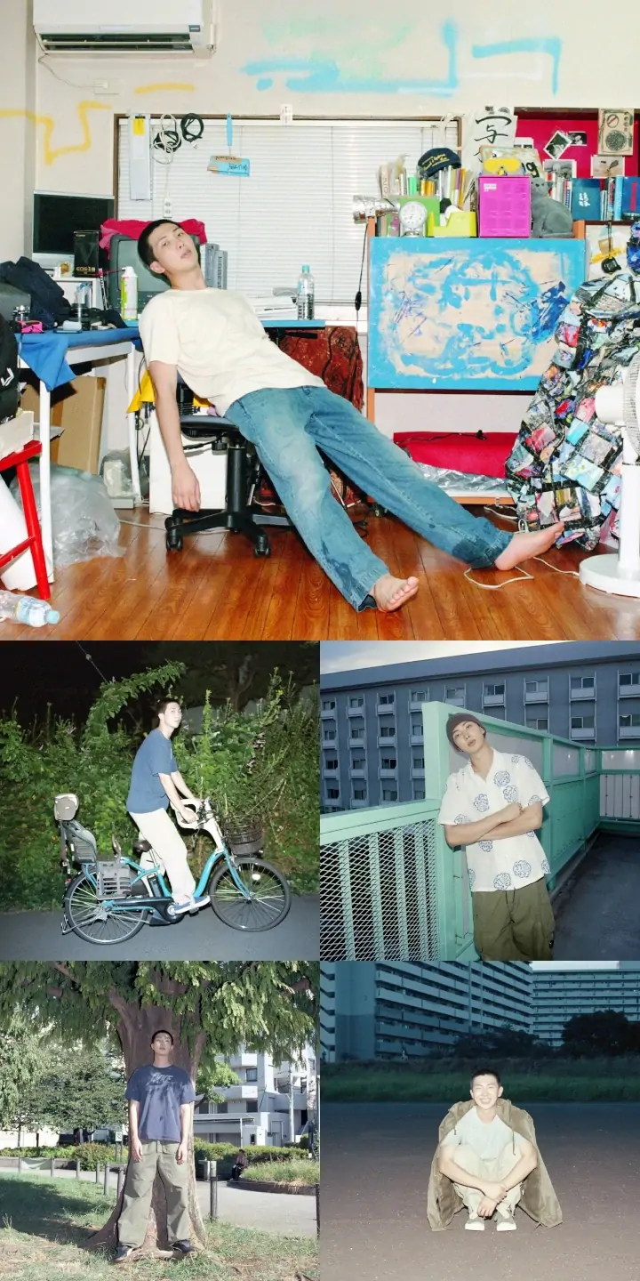 RM BTS Ternyata Dipangku Model Cowok saat Pemotretan Album \'Right Place, Wrong Person\'
