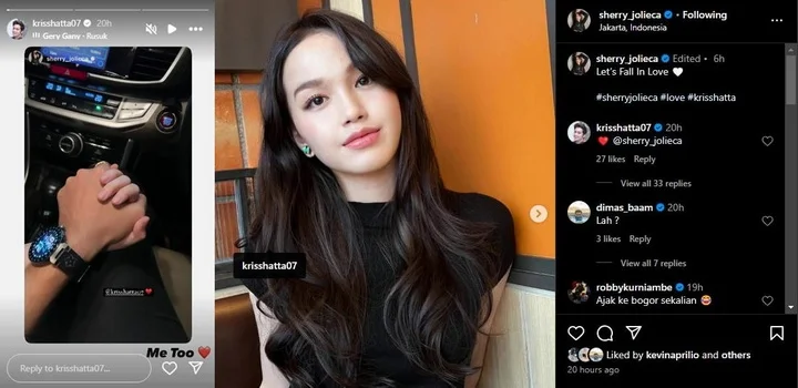 Kriss Hatta Dirumorkan Kencan dengan Sherry Joelica