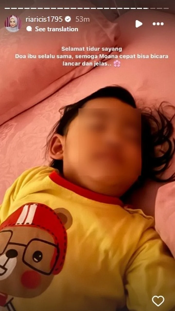 Ria Ricis Doakan Sang Putri