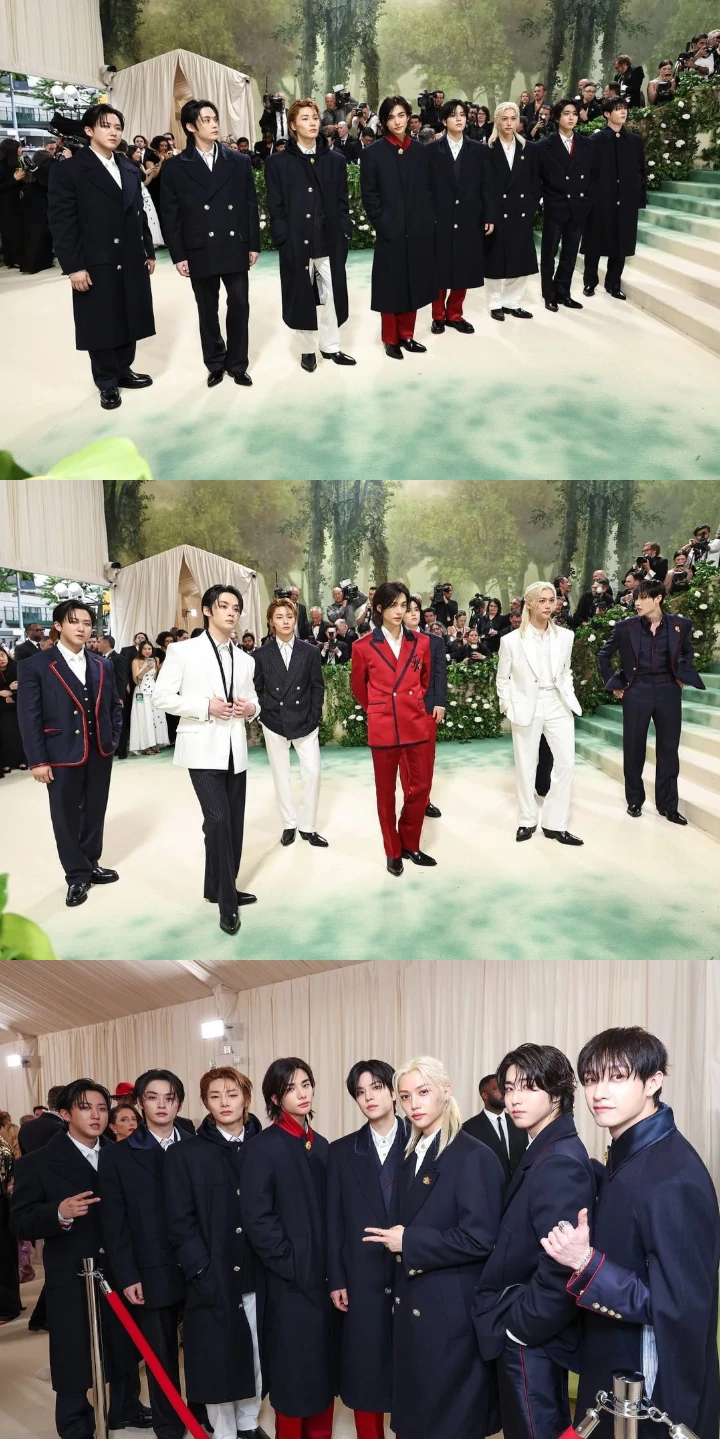 Stray Kids Dapat Komentar Menyinggung dari Reporter saat Hadiri Met Gala 2024
