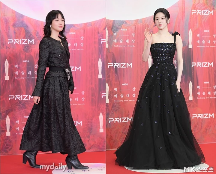 Baeksang Arts Awards 2024: Kim Go Eun & Go Yoo Jung Usung Style Beda di Red Carpet