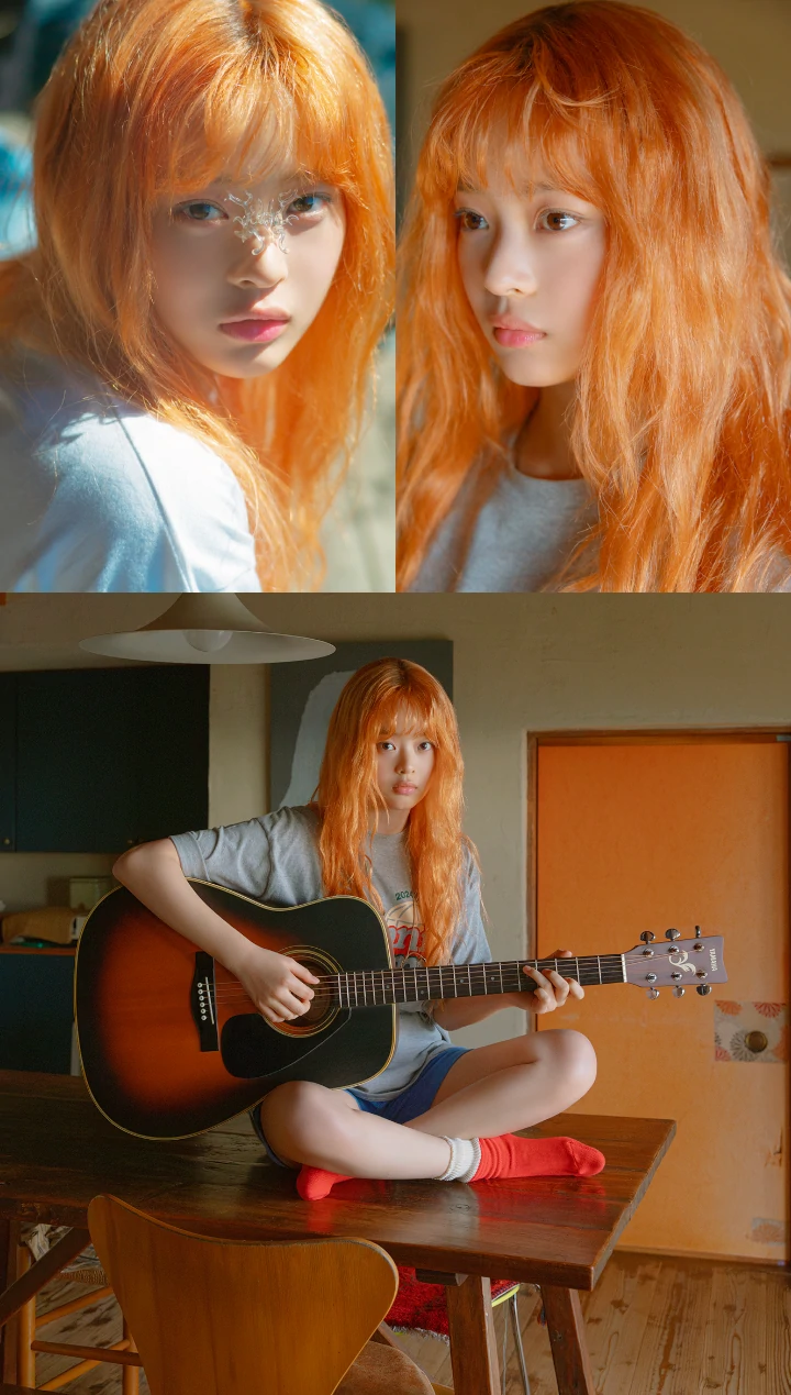 Hanni NewJeans Debutkan Rambut Oranye dalam Pemotretan Album \'Supernatural\'