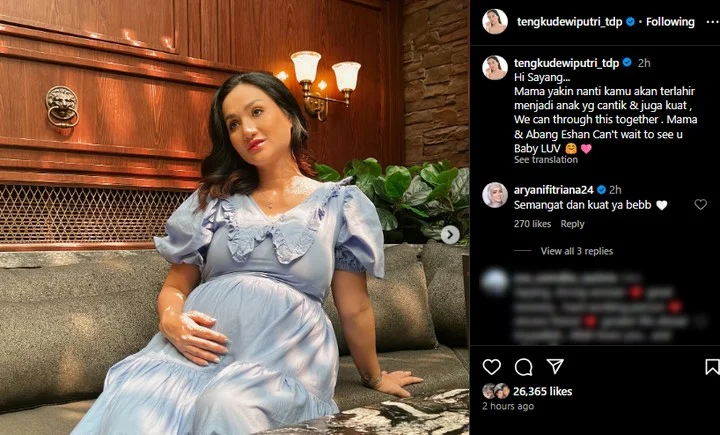 Tengku Dewi Istri Andrew Andika Banjir Dukungan